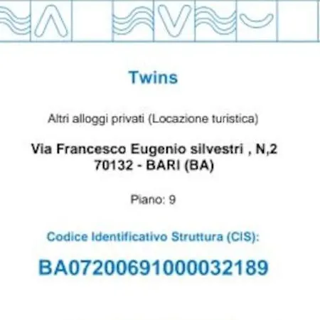 Casa Twins Διαμέρισμα Μπάρι